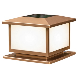 暖朵太阳能柱头灯户外防水别墅大门两侧柱子灯围墙太阳能庭院灯