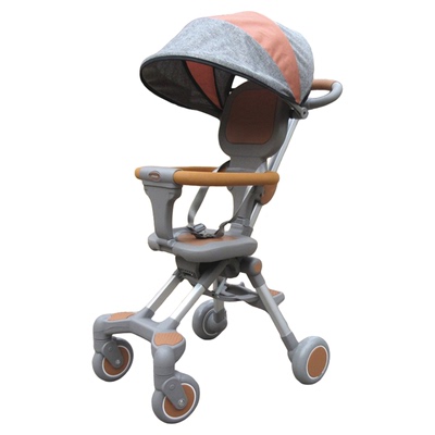 米蓝图溜娃遛娃神器手推车可折叠