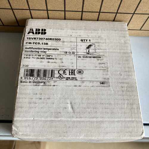 议价原装ABB PT100温度监视器 CM-TCS.13S 0-200 1SVR730740R0300