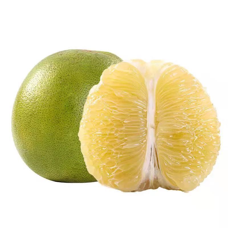 正宗泰国青柚青皮白心蜜柚