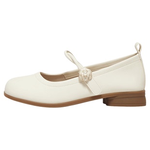 达芙妮单鞋女2026年新款春季女鞋复古气质小皮鞋浅口低跟玛丽珍鞋