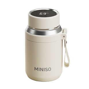 名创优品大容量保温杯女士316不锈钢便携泡茶水杯子男生2025新款