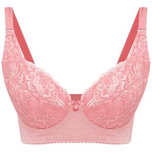 莱特妮丝内衣3/4杯小胸聚拢侧收副乳调整型文胸女性感蕾丝胸罩