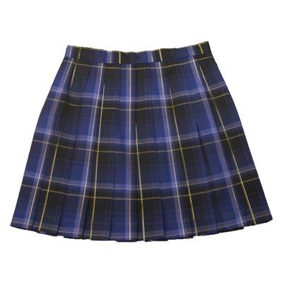 原创jk制服格裙百褶裙校供感深格