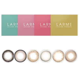 【临期特价不退】Larme高透氧硅水凝胶美瞳月抛双周抛隐形眼镜