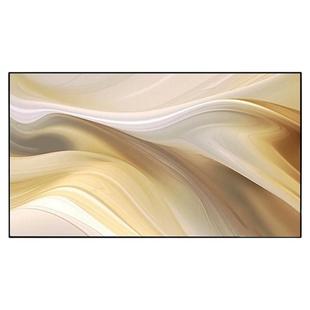 JMGO坚果三色激光投影仪幕布菲涅尔抗光硬屏超高清100/120英寸激光电视超短焦家用3D/4K/8K客厅壁挂画框屏