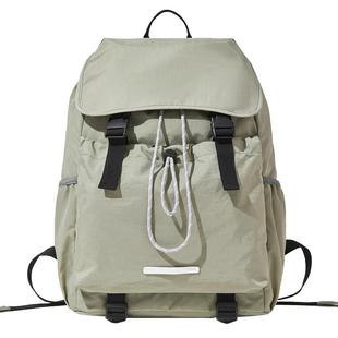 波斯丹顿抽绳登山双肩背包轻便男女大学生户外旅行通勤电脑书包潮