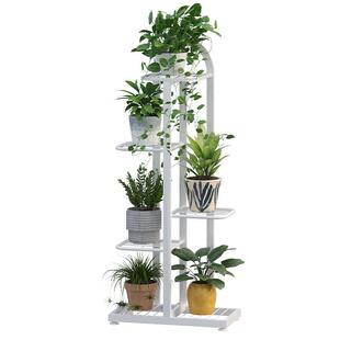 花架子客厅落地式花架置物架阳台花盆绿植绿萝铁艺多层室内展示架