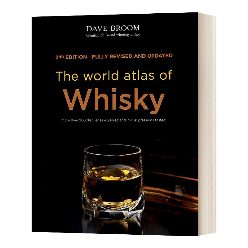 英文原版 精装 The World Atlas of Whisky 威士忌世界地图 餐饮 英文版 进口英语原版书籍