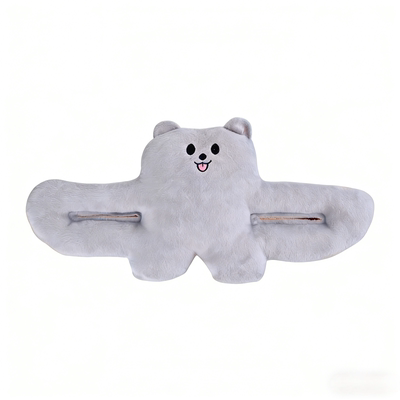 电动车前置防撞垫防磕碰护头神器电瓶车儿童座椅缓冲垫四季不掉毛