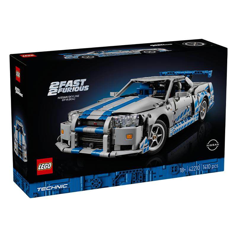 LEGO/乐高Skyline GT-R (R34)42210积木玩具【6仓正品行货】