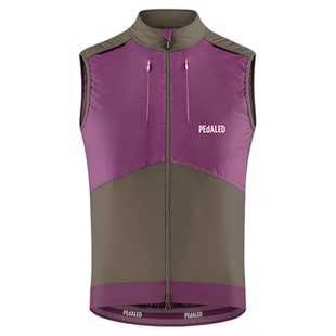 PEdALED 男士骑行马甲秋冬专业性能ODYSSEY INSULATED VEST紫檀色