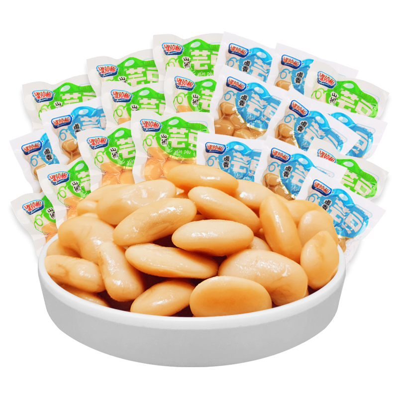 低脂零食即食白蕓豆3斤追劇小零食學(xué)生宿舍耐吃零食解饞小零食
