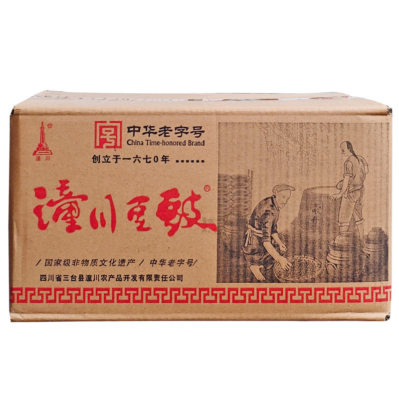 30斤大包装原味豆豉一箱