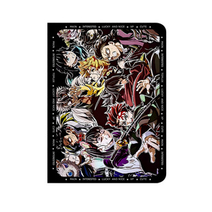 适用苹果ipadair7保护套ipadmini6鬼灭之刃ipadpro平板壳ipad11二次元ipad10第9代8带笔槽10.2英寸air5迷你4