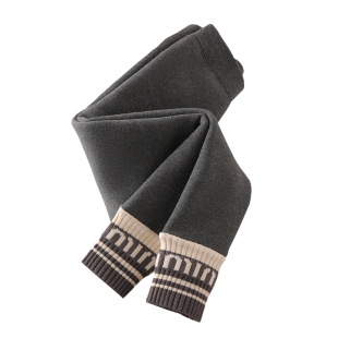 女童打底裤加绒加厚儿童秋冬外穿纯棉保暖裤洋气女宝宝一体绒棉裤