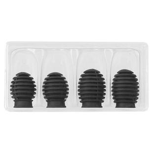 鼓棒弱音套架子鼓鼓棒专业5A保护套架子鼓哑鼓降噪7A硅胶保护套