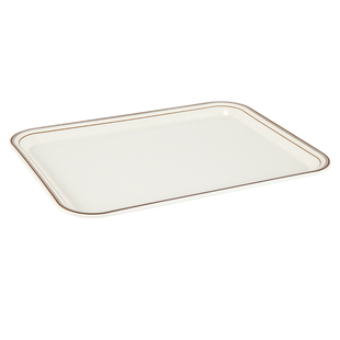 密胺托盘商用塑料长方形盘子蛋糕面包托盘餐盘快餐盘端菜水杯茶盘