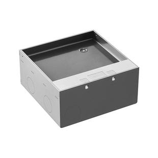 公牛地插隐形嵌入式隐藏式超薄地面插座纯平不锈钢地插座十孔10孔