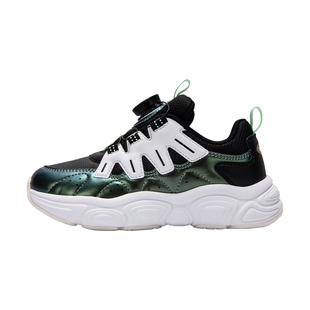 ROOKIE儿童运动鞋男童鞋子老爹鞋秋冬新款纽扣鞋保暖中大童跑步鞋