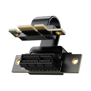 JEYI佳翼PCIE3.0/4.0X1延长无线网卡小插槽dma开机卡转接线声卡