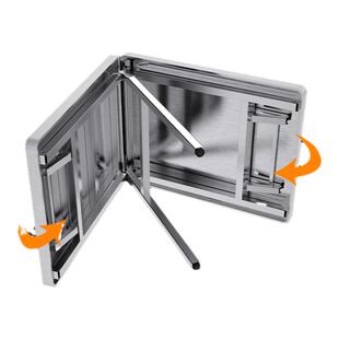 加厚不锈钢圆角桌面桌腿可折叠桌子安全防撞角车载易收纳摆摊居家