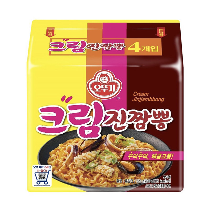 不倒翁奶油味真海鲜方便面