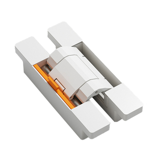 芬帝隐形门专用合页自动关门回弹液压缓冲静音隐藏暗合页十字铰链