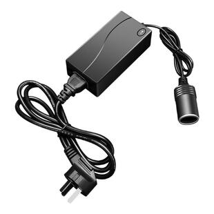 220V转12V点烟器口车载吸尘器充气泵冰箱转家用插头大功率转换器