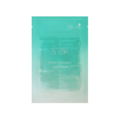 YBK颜必科空气感积雪草面膜晒后保湿补水脆弱肌适用舒润清透肌肤