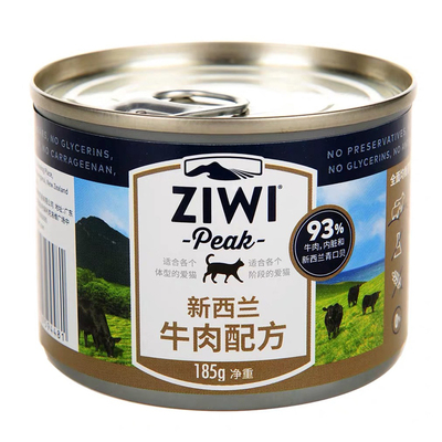 新西兰ziwi巅峰主食猫罐头185g