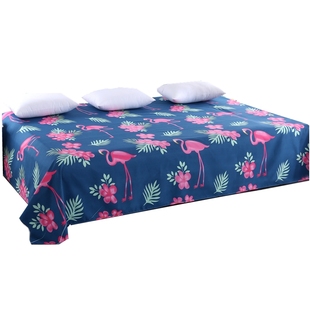 秋冬四季通用双人大床单农村大炕单子布榻榻米床单加长土炕火炕单