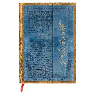 paperblanks佩兰克笔记本本子复古华兹华斯伟人手稿系列高档记事本日记本阅读摘抄本复古礼品礼物