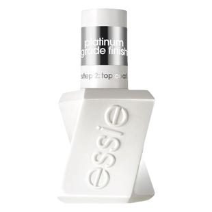 ESSIE指甲油免烤微光疗亮油铂金顶油底油扭扭瓶持久不缩边1098