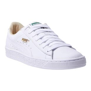 Puma彪马suede牛板筋喝菊花茶树脂钮小白板鞋 354367-17-21