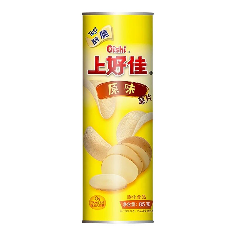 上好佳醇脆薯片罐装85g