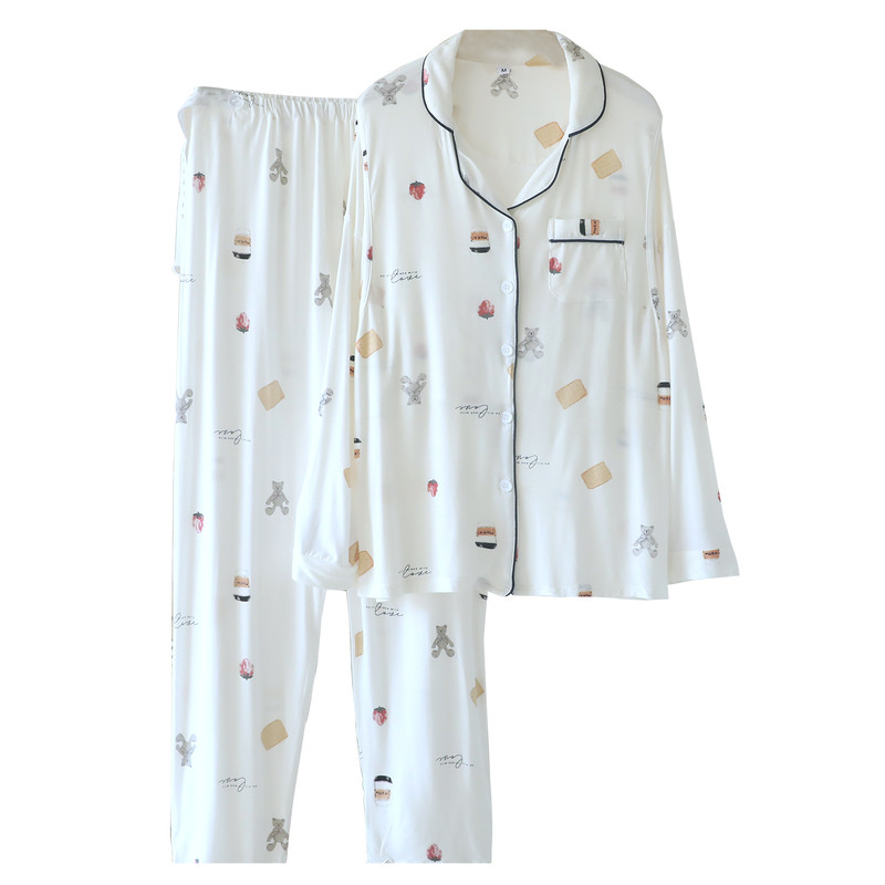 莫代尔月子服夏季薄款7月份产后孕妇哺乳睡衣夏天产妇喂奶8家居服
