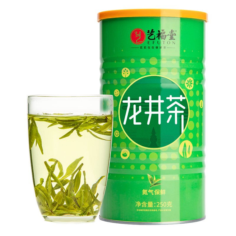 艺福堂龙井茶叶2020年新茶绿茶