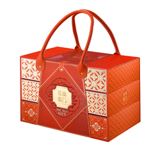 年货坚果礼盒装食品过年走亲戚送礼长辈实用客户新年礼品高档干果