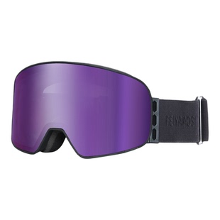 雪镜女护目镜变色磁吸滑雪眼镜男士可戴近视防雾专用雪具登山装备