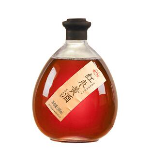古越龙山黄酒无焦糖色500ml瓶装花雕酒红枣糯米醪糟汁鲜米酒果酒