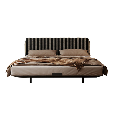 AcrCoi中古风小户型可拆洗布艺床