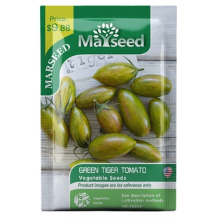 【掌柜推荐】网友反馈纯甜工匠系列绿皮虎樱桃番茄种子GreenTiger