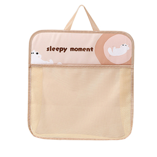 玩具收纳袋挂袋墙挂式毛绒公仔娃娃整理神袋浴室宝宝洗澡沥水网兜