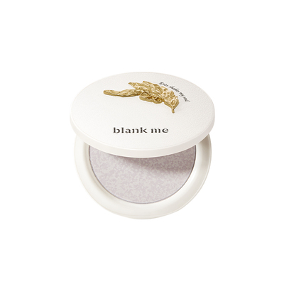 【官方正品】blankme半分一蜜粉饼定妆紫贝母蜜持久控油柔焦提亮