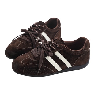 复古内增高德训鞋女款2026秋季新款平底百搭休闲运动鞋阿甘鞋板鞋