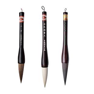 善琏湖笔斗笔大毛笔书法狼毫对联专用套装专业春联大号成人书法国画羊毫大字兼毫对联笔联笔提斗文房四宝软笔