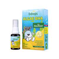 Ddrops滴卓思婴幼儿海藻油DHA+ARA+ALA喷剂