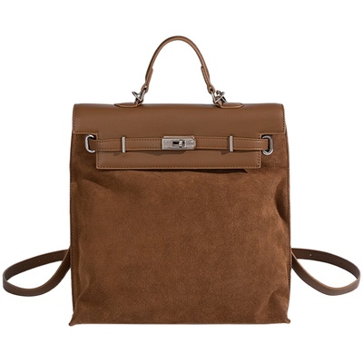 MQ&DR小众复古凯莉双肩包