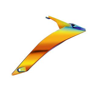 MOTORAX摩雷士R50S专用配件电镀大尾翼配件头灰盔个性彩色大尾翼